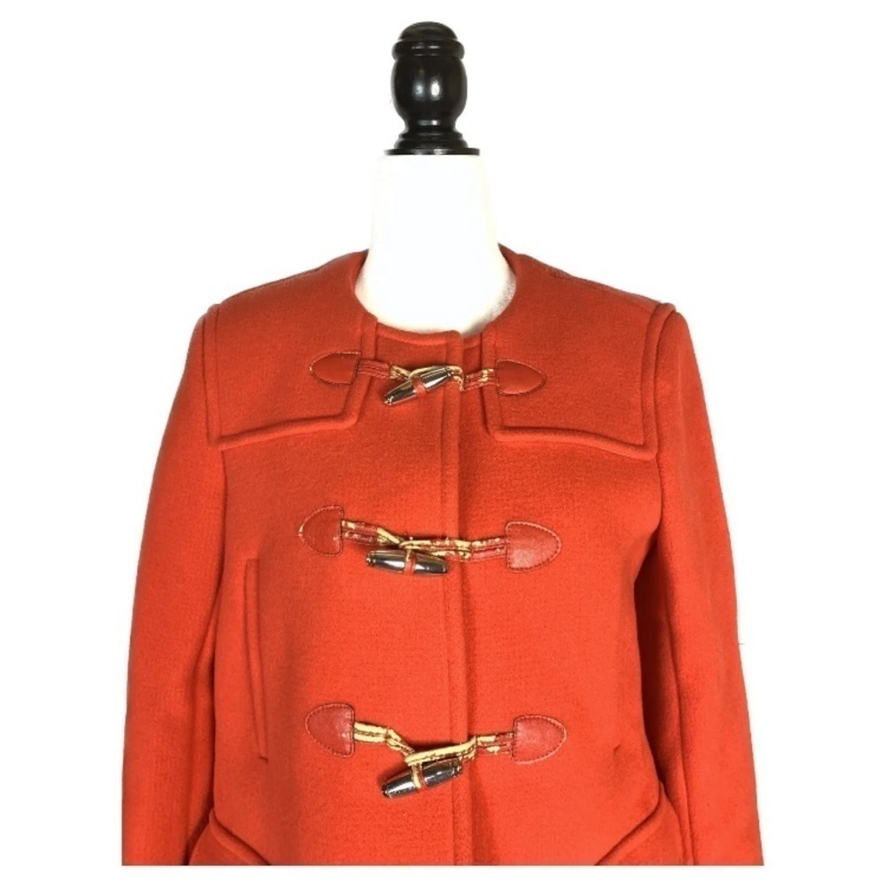 Sandro Paris Wool Duffle Coat/Jacket with Flaw - Picture 9 of 16
